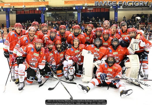 2021-10-10 Hockey Milano Bears-Valpellice Bulldogs (2-7)